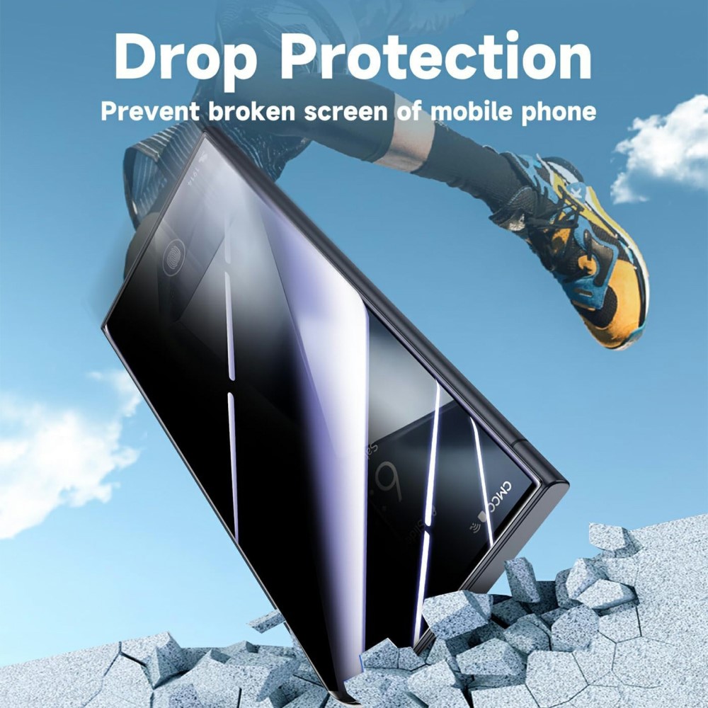  Samsung Galaxy S24 Ultra 2-PACK Skärmskydd Härdat Glas Privacy