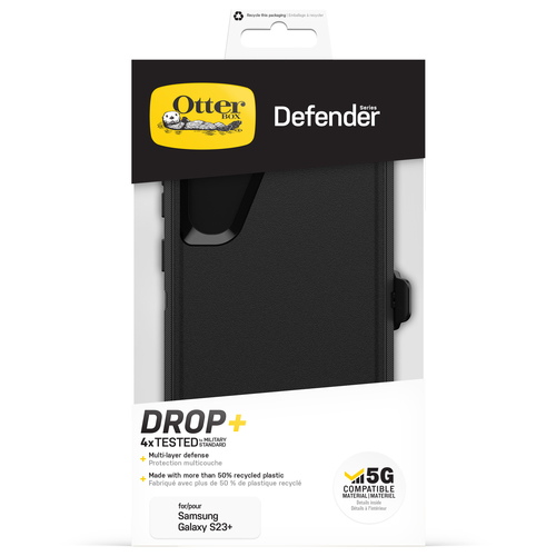 OtterBox OtterBox Samsung Galaxy S23 Plus Skal Defender Svart