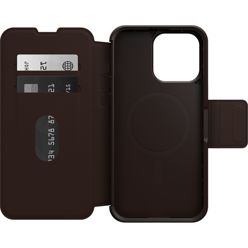 OtterBox OtterBox iPhone 15 Pro Max Fodral MagSafe Strada Espresso Brun