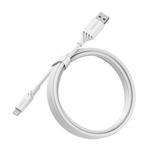 OtterBox OtterBox Standard 2m MFi Lightning - USB-A Kabel Vit