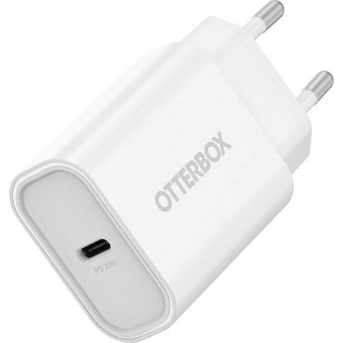 OtterBox OtterBox 20W PD USB-C Väggladdare Vit