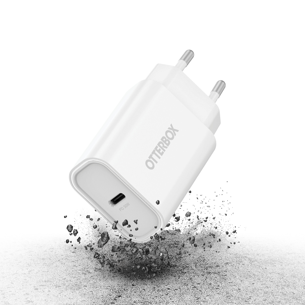 OtterBox OtterBox 30W USB-C PD Väggladdare Vit