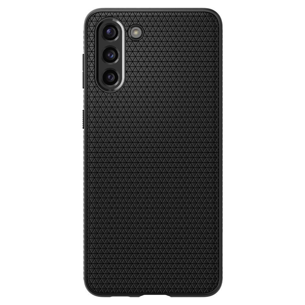 Spigen Samsung Galaxy S21 Plus - Spigen Liquid Air Skal - Matt Svart