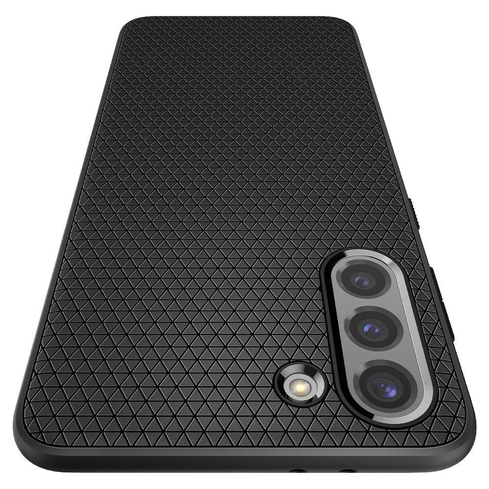 Spigen Samsung Galaxy S21 - Spigen Liquid Air Skal - Matt Svart
