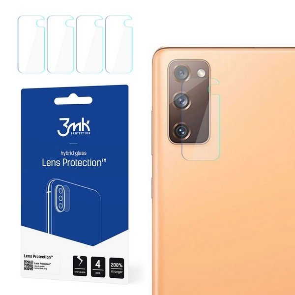3MK Samsung Galaxy S20 FE - 4-Pack 3MK Linsskydd