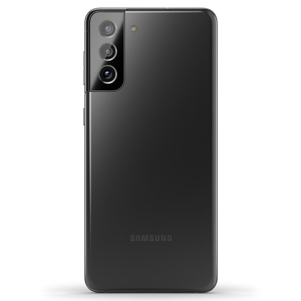 Spigen Samsung Galaxy S21 - Spigen 2-PACK Optik GLAS.TR Linsskydd
