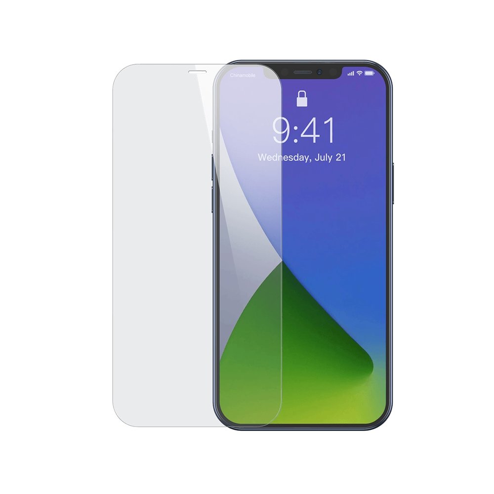BASEUS iPhone 12 / 12 Pro - Baseus 2-PACK Skärmskydd I Härdat Glas