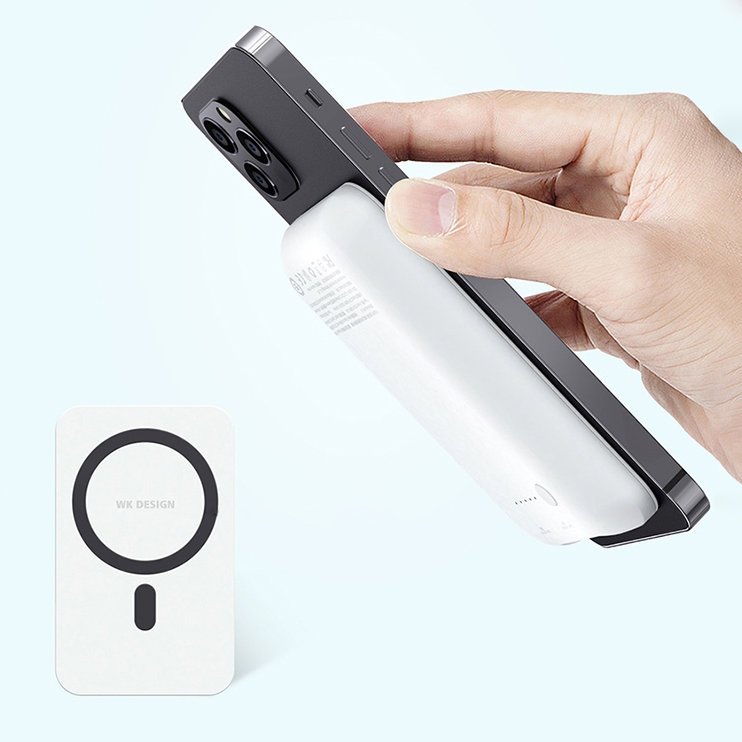 WK WK Trådlös Power Bank 20W 5000 mAh (MagSafe Kompatibel) - Svart