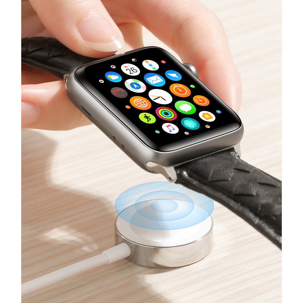 JOYROOM Joyroom Apple Watch Trådlös Qi Laddare 1.2m - Vit