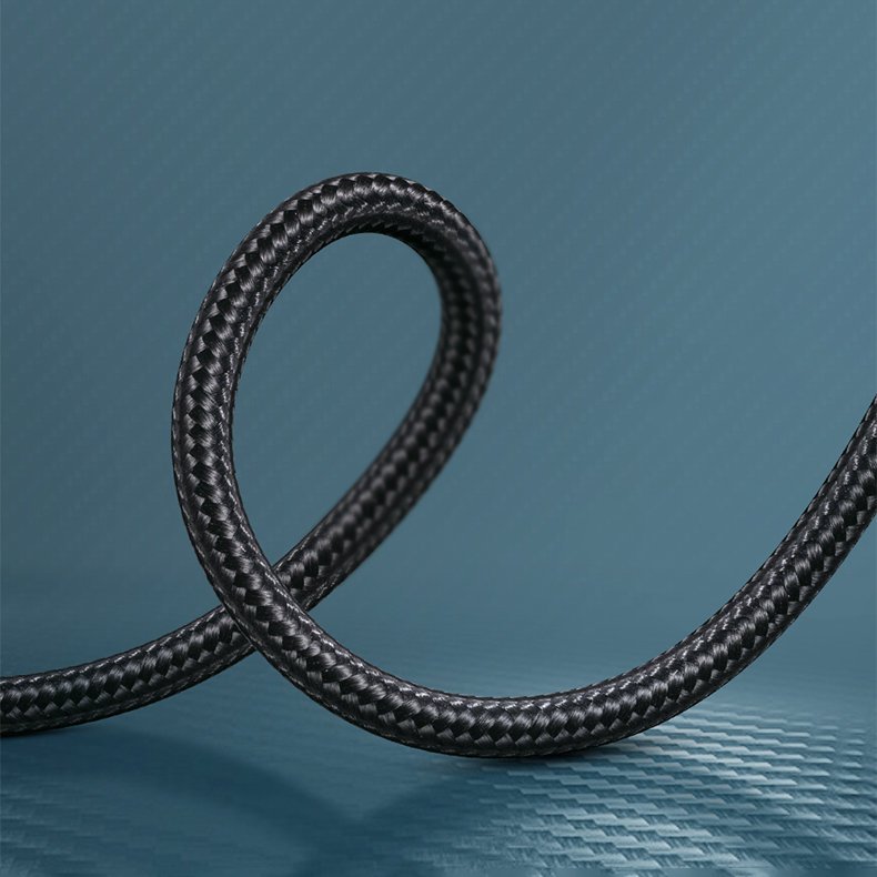 JOYROOM Joyroom 1.5m 3.5 mm AUX Ljudkabel Nylon - Mörk Blå