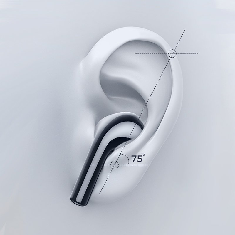 JOYROOM Joyroom Trådlösa In-Ear Bluetooth Hörlurar - Svart