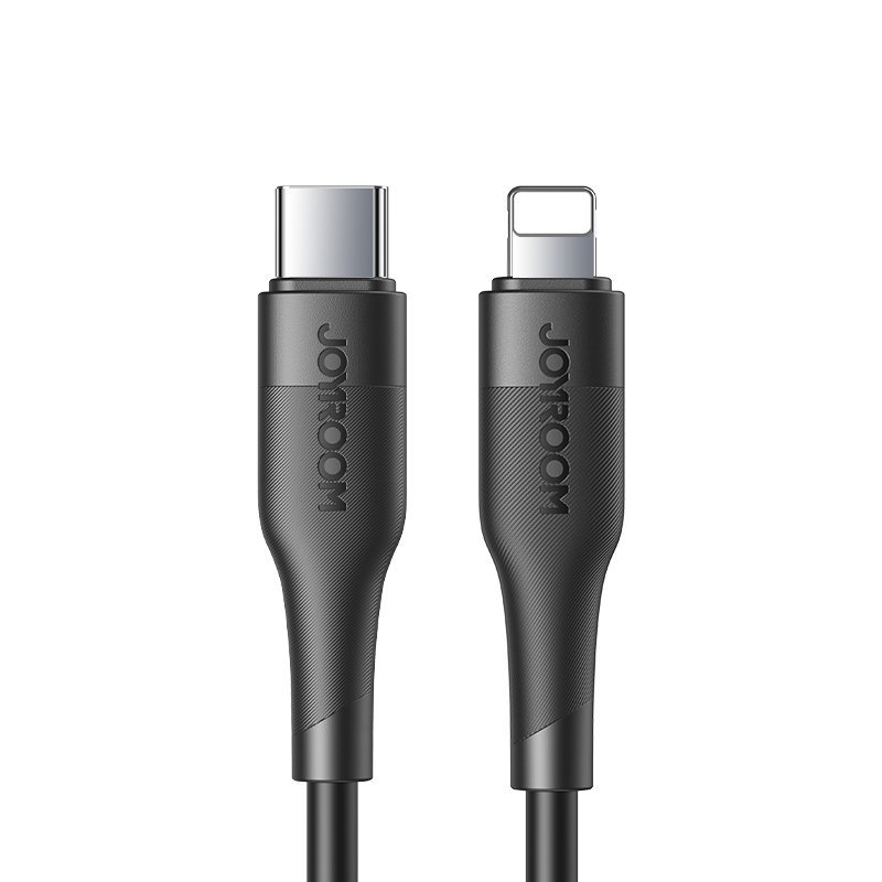 JOYROOM Joyroom 20W 1.2m Lightning - USB-C PD Snabbladdare - Svart