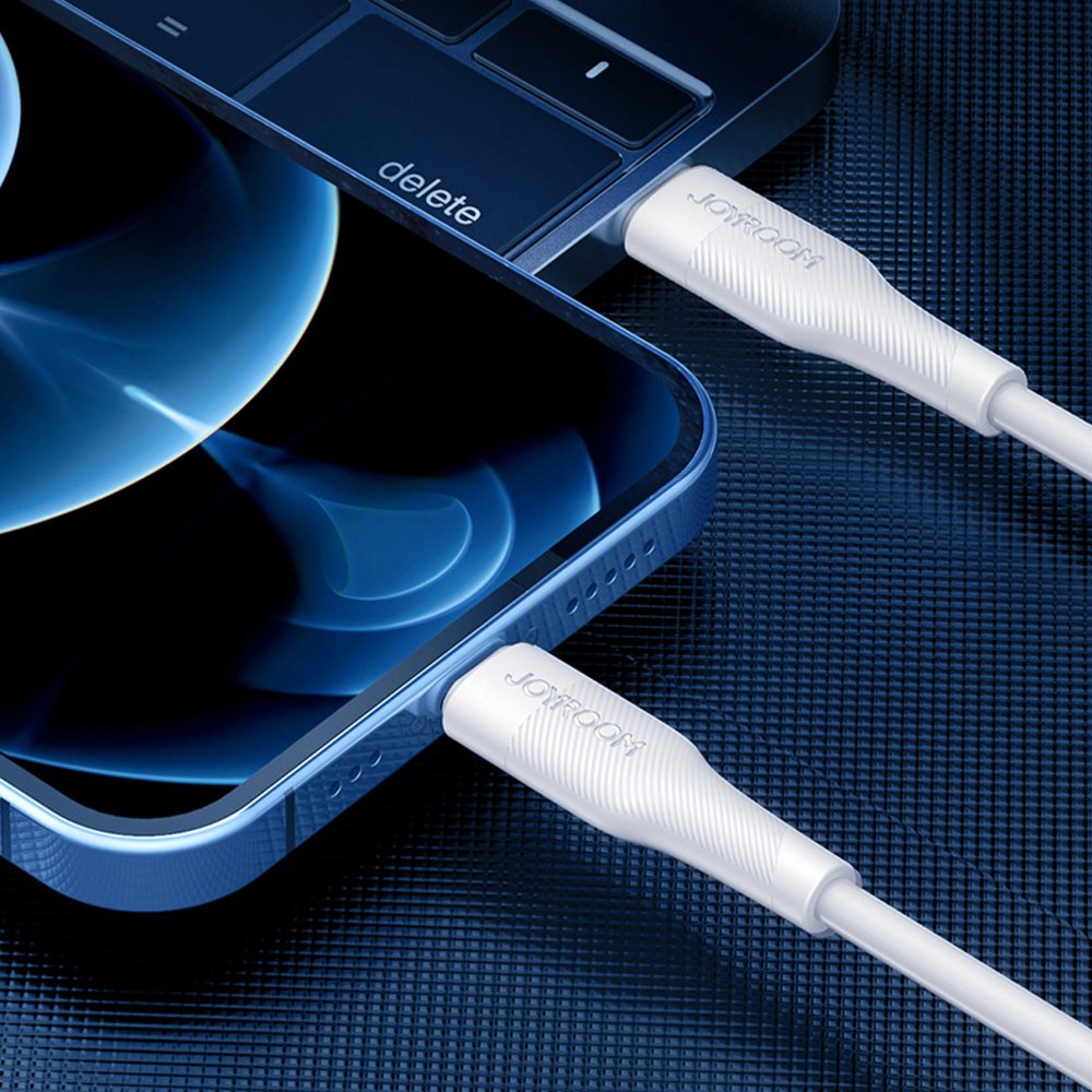 JOYROOM Joyroom 20W 1.2m Lightning - USB-C PD Snabbladdare - Vit