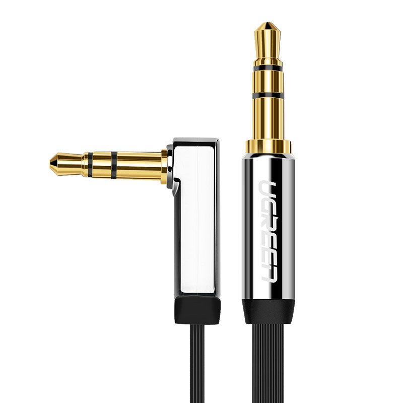 UGREEN Ugreen 3m 3.5 mm AUX Ljudkabel Trasselfri Silver