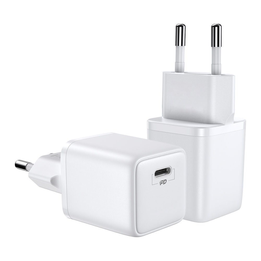 JOYROOM Joyroom 30W PD QC USB-C Väggladdare Vit