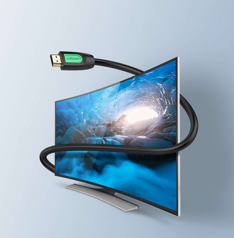 UGREEN Ugreen 2m HDMI Kabel 19 Pin 4K 60Hz Svart