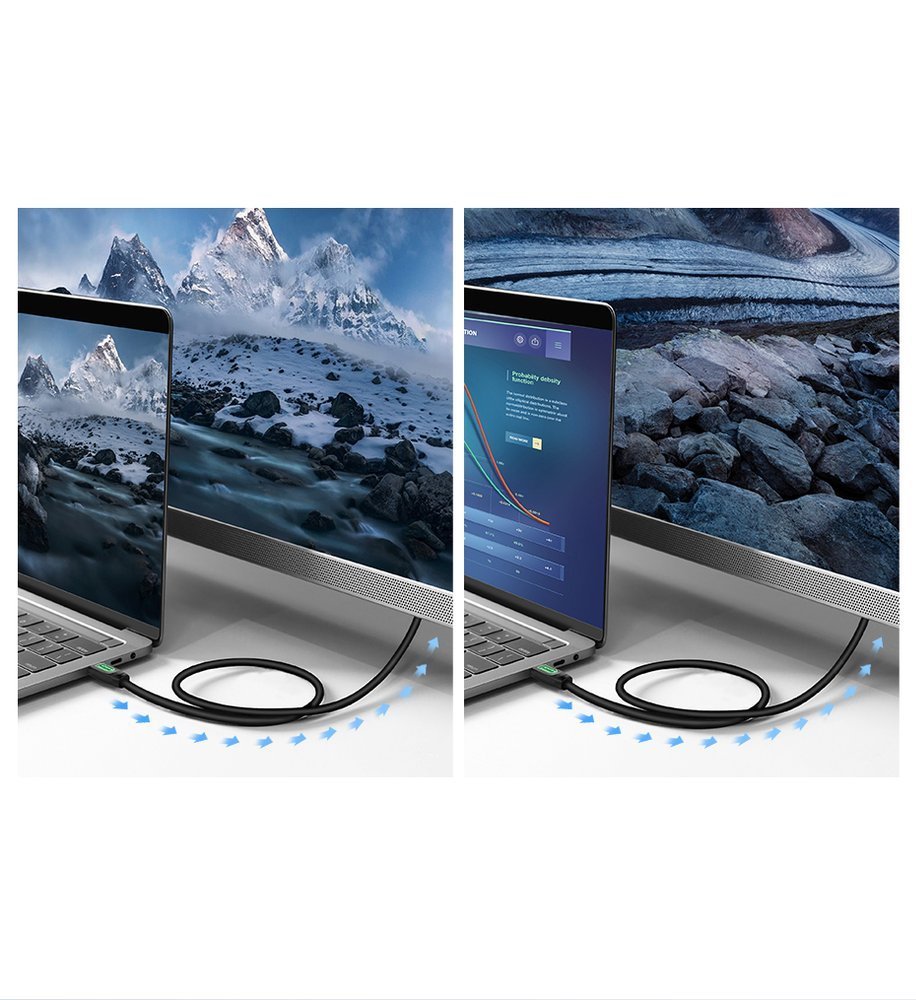 UGREEN Ugreen 2m HDMI Kabel 19 Pin 4K 60Hz Svart