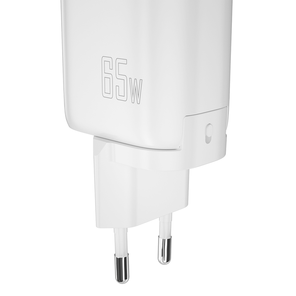 DUDAO Dudao 65W GaN 3in1 Reseadapter Laddare PD QC Vit