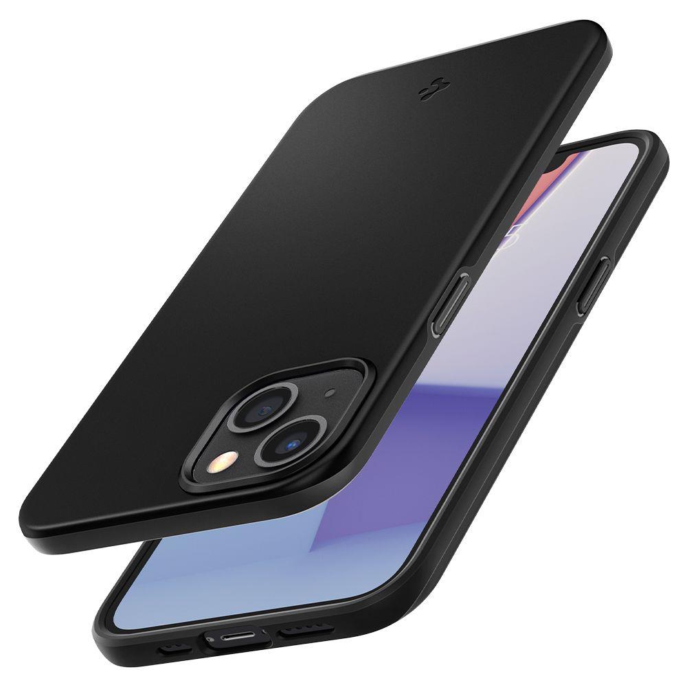 Spigen Spigen iPhone 13 Skal Thin Fit Svart