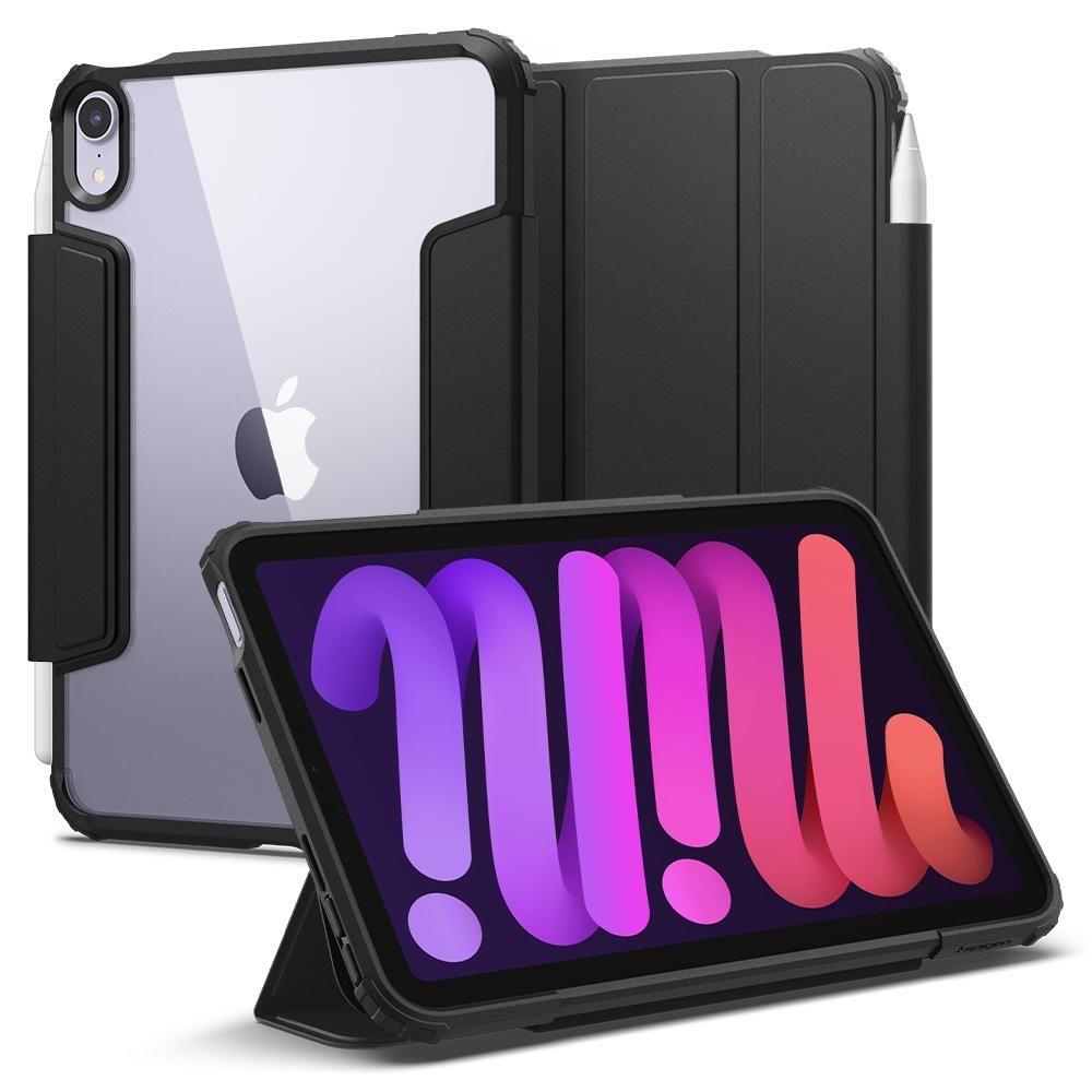 Spigen Spigen iPad Mini 2024/2021 Fodral Tri-Fold Ultra Hybrid Pro Svart