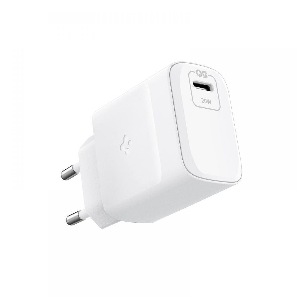 Spigen Spigen 20W PowerArc GaN PD USB-C Snabbladdare Vit