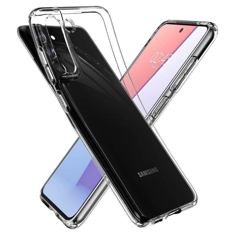 Spigen Spigen Samsung Galaxy S21 FE Skal Liquid Crystal Transparent