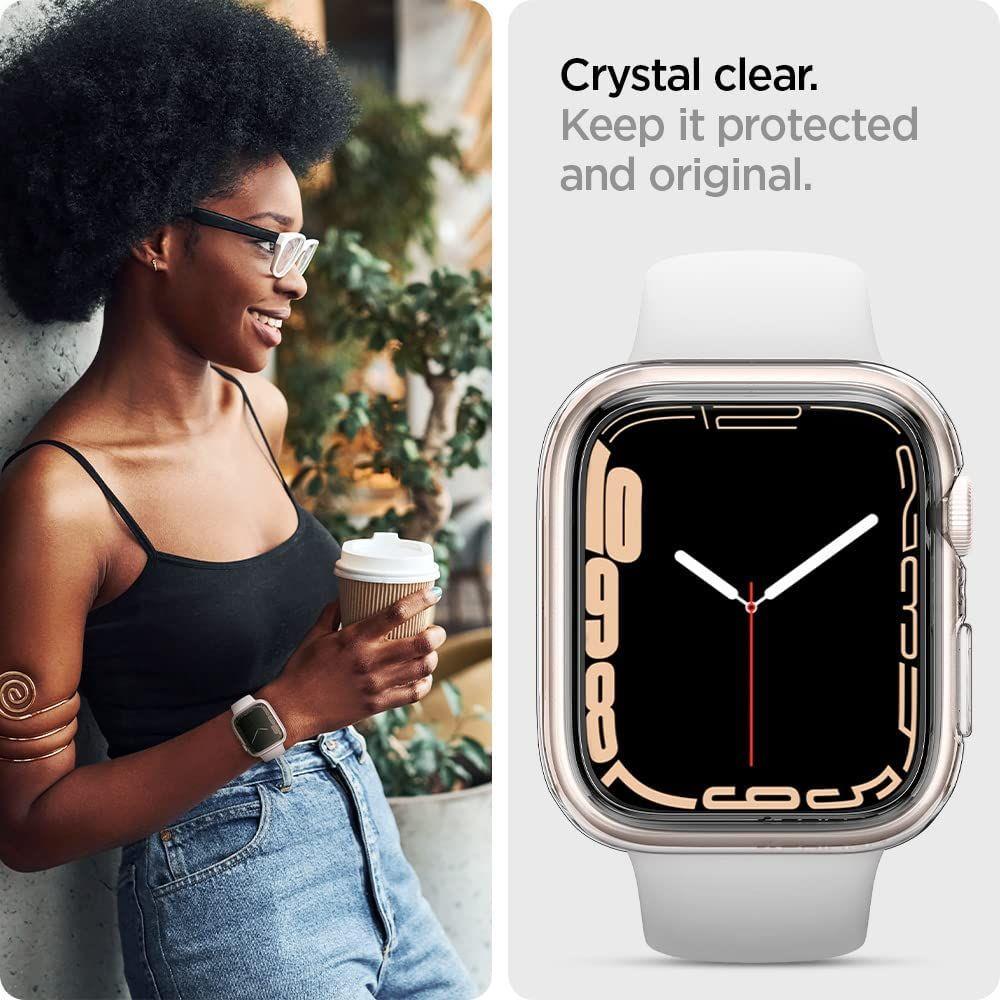 Spigen Spigen Apple Watch 44/45 mm Skal Liquid Crystal Transparent