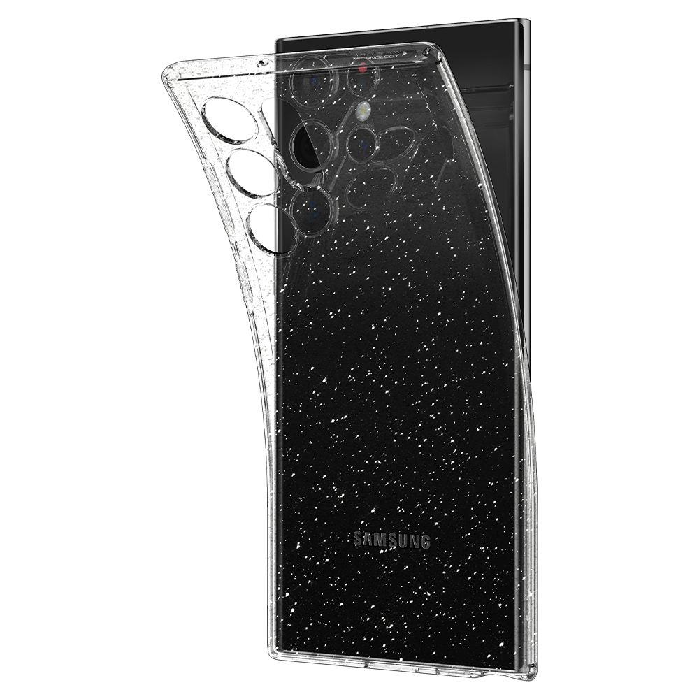 Spigen Spigen Samsung Galaxy S22 Ultra Skal Glitter Liquid Crystal