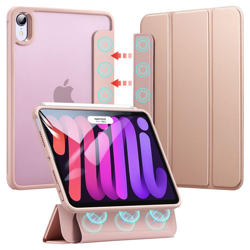 ESR ESR iPad Mini 2024/2021 Fodral 2in1 Magnetisk Tri-Fold Roséguld