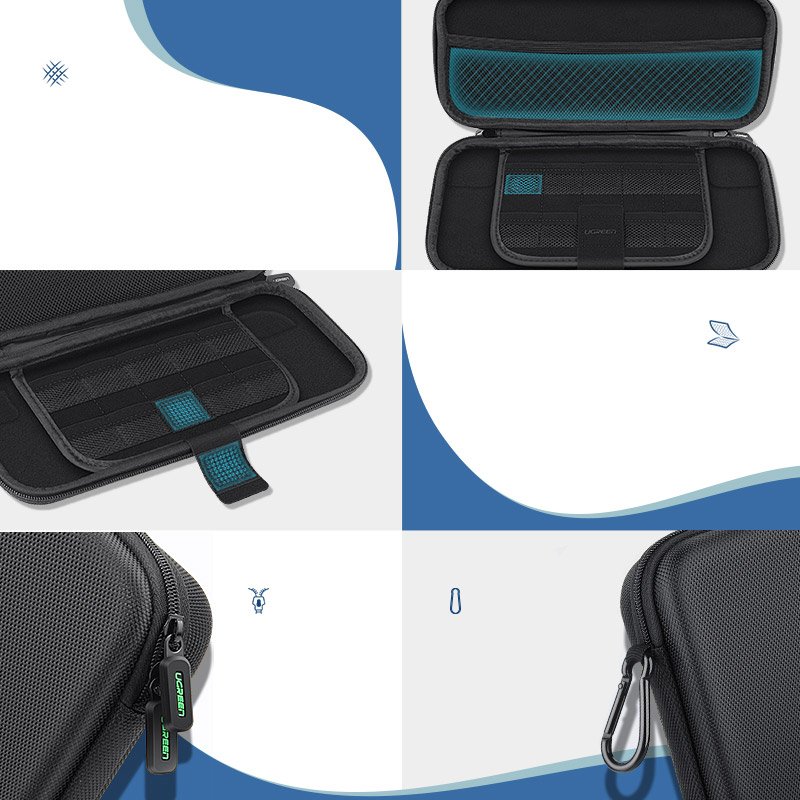 UGREEN Ugreen Nintendo Switch Förvaringsväska Svart