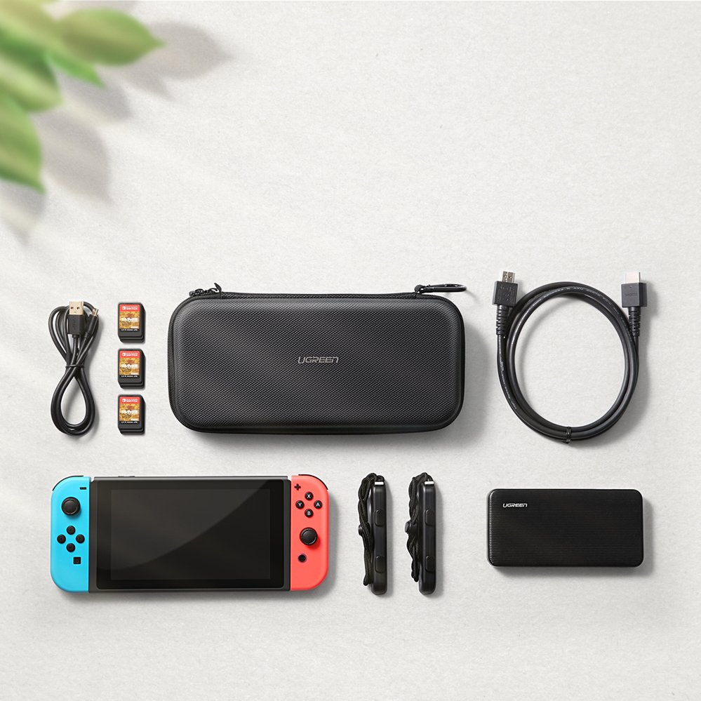 UGREEN Ugreen Nintendo Switch Förvaringsväska Svart