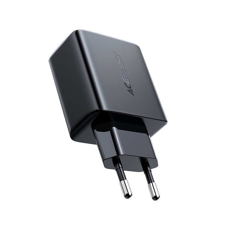 Acefast Acefast 32W PD PPS QC USB-C / USB-A Väggladdare Svart