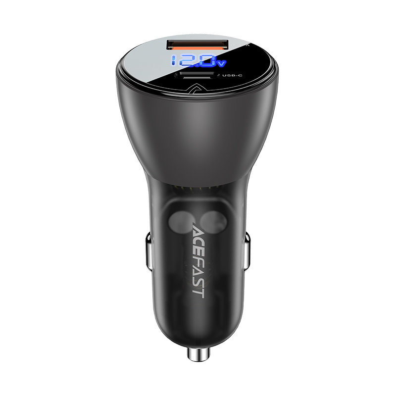 Acefast Acefast 63W PD PPS QC Billaddare USB-C / USB-A Svart