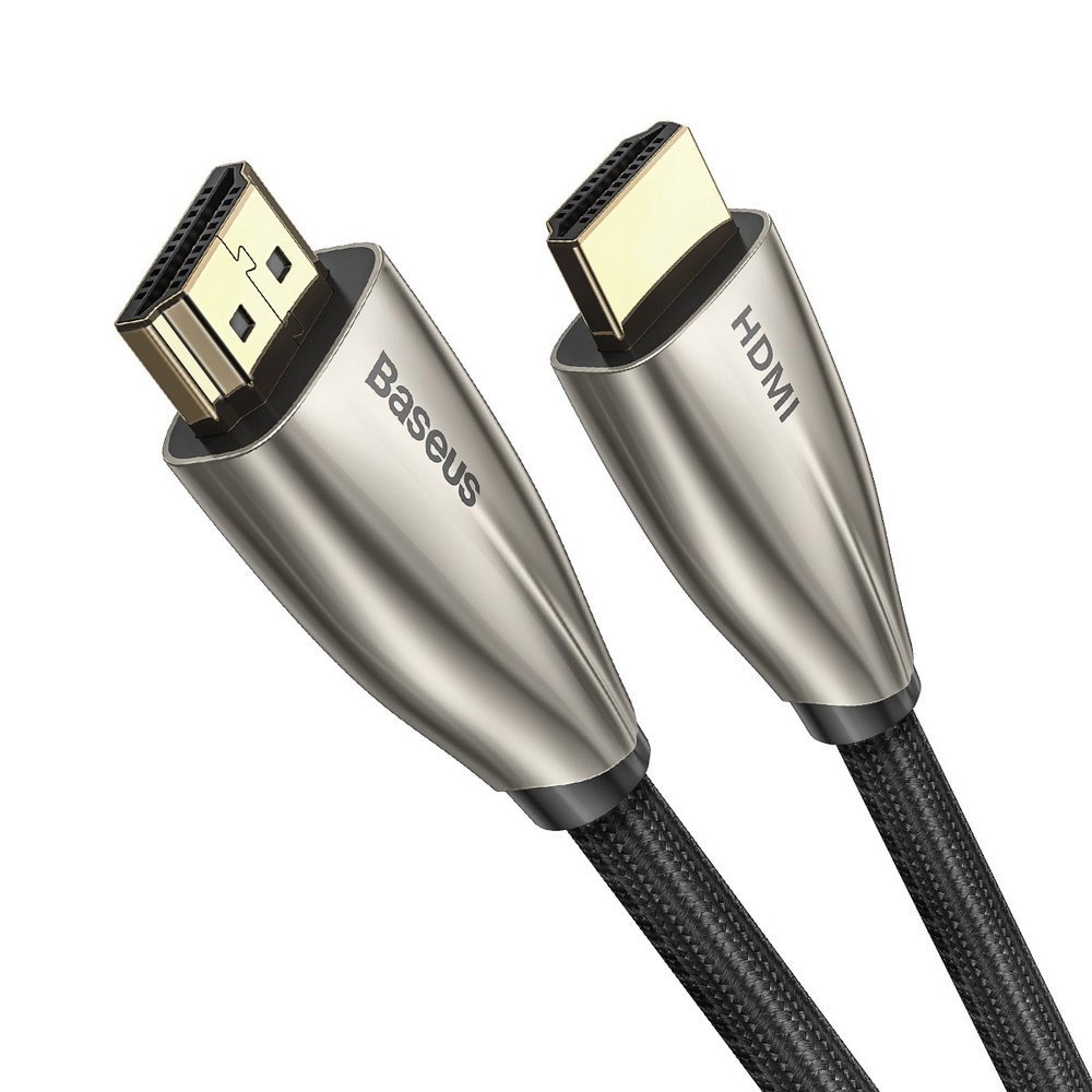 BASEUS Baseus 3m HDMI 4K 60 Hz Flätad Nylon - Svart