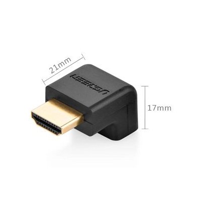 UGREEN UGREEN HDMI Nedvinkel Adapter - Svart