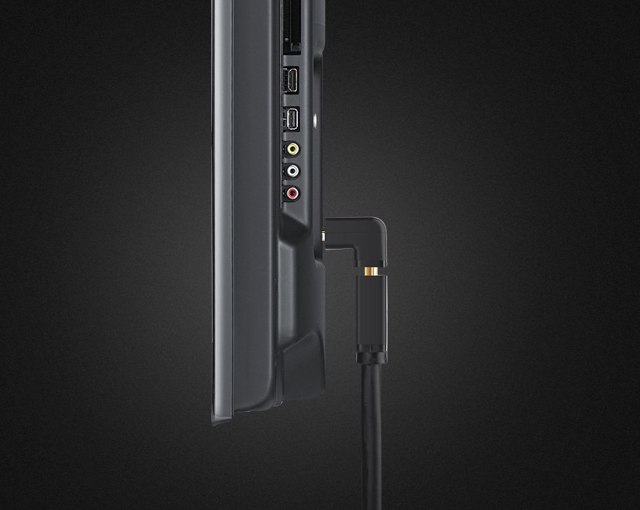UGREEN UGREEN HDMI Nedvinkel Adapter - Svart