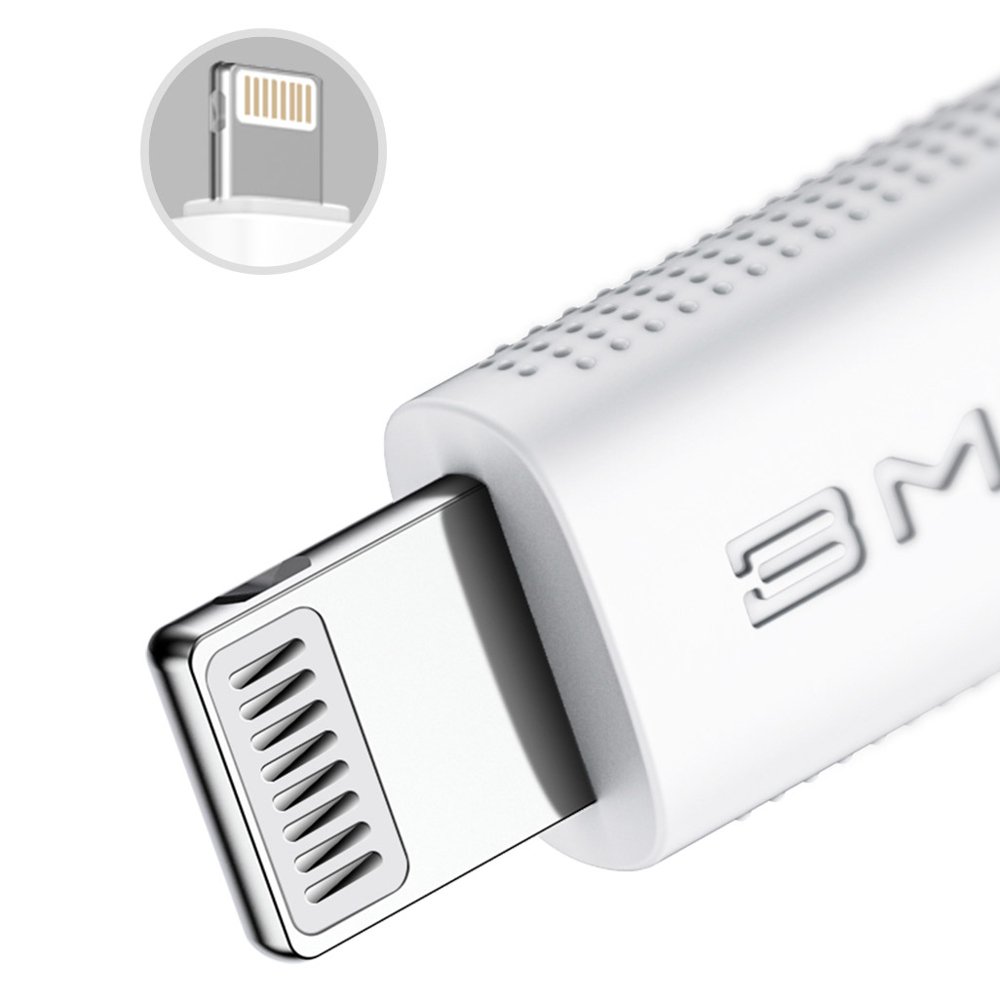 BASEUS Baseus BMX MFi 1.2m 18W USB-C - Lightning Kabel - Vit