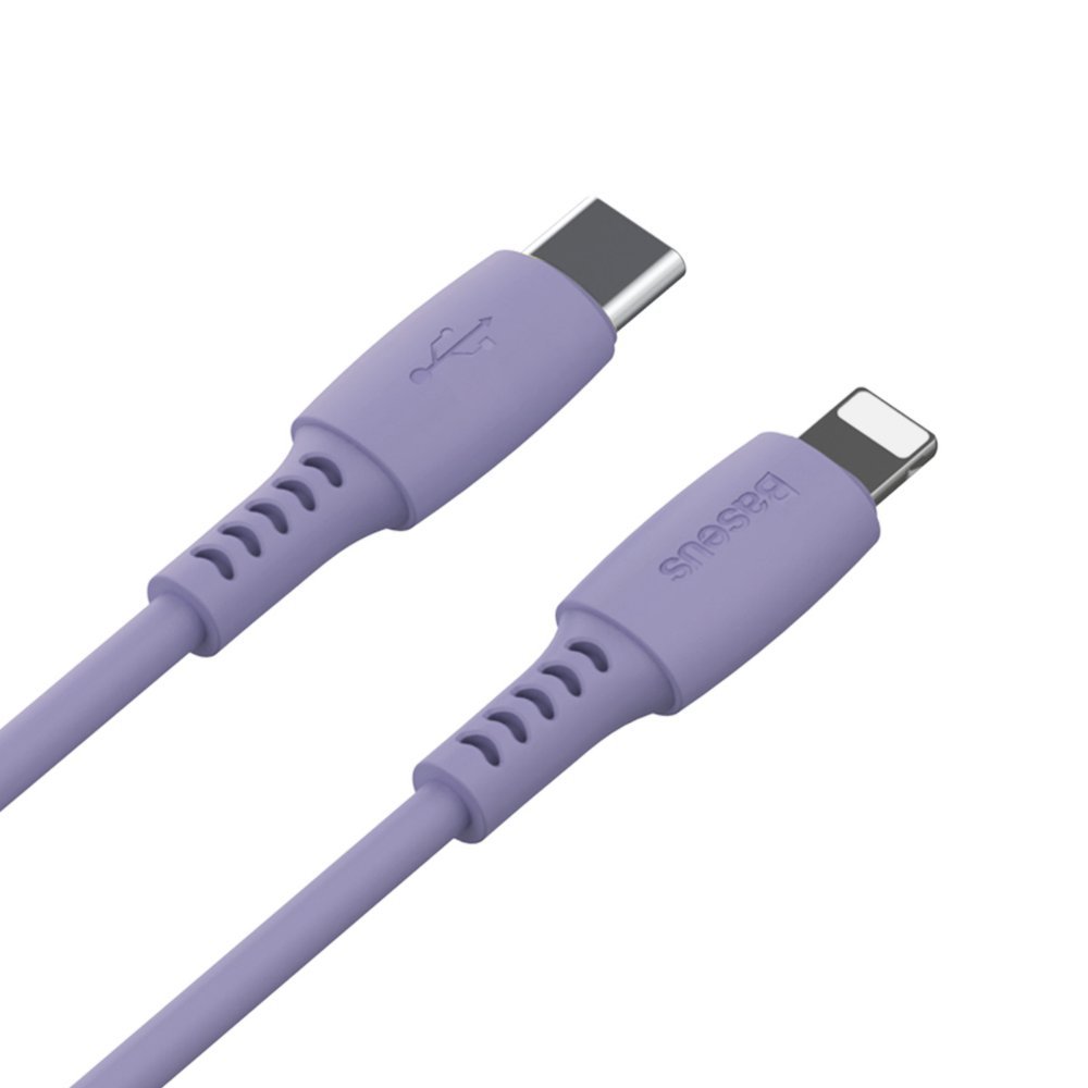 BASEUS Baseus 1.2m 18W USB-C PD - Lightning Kabel - Lila