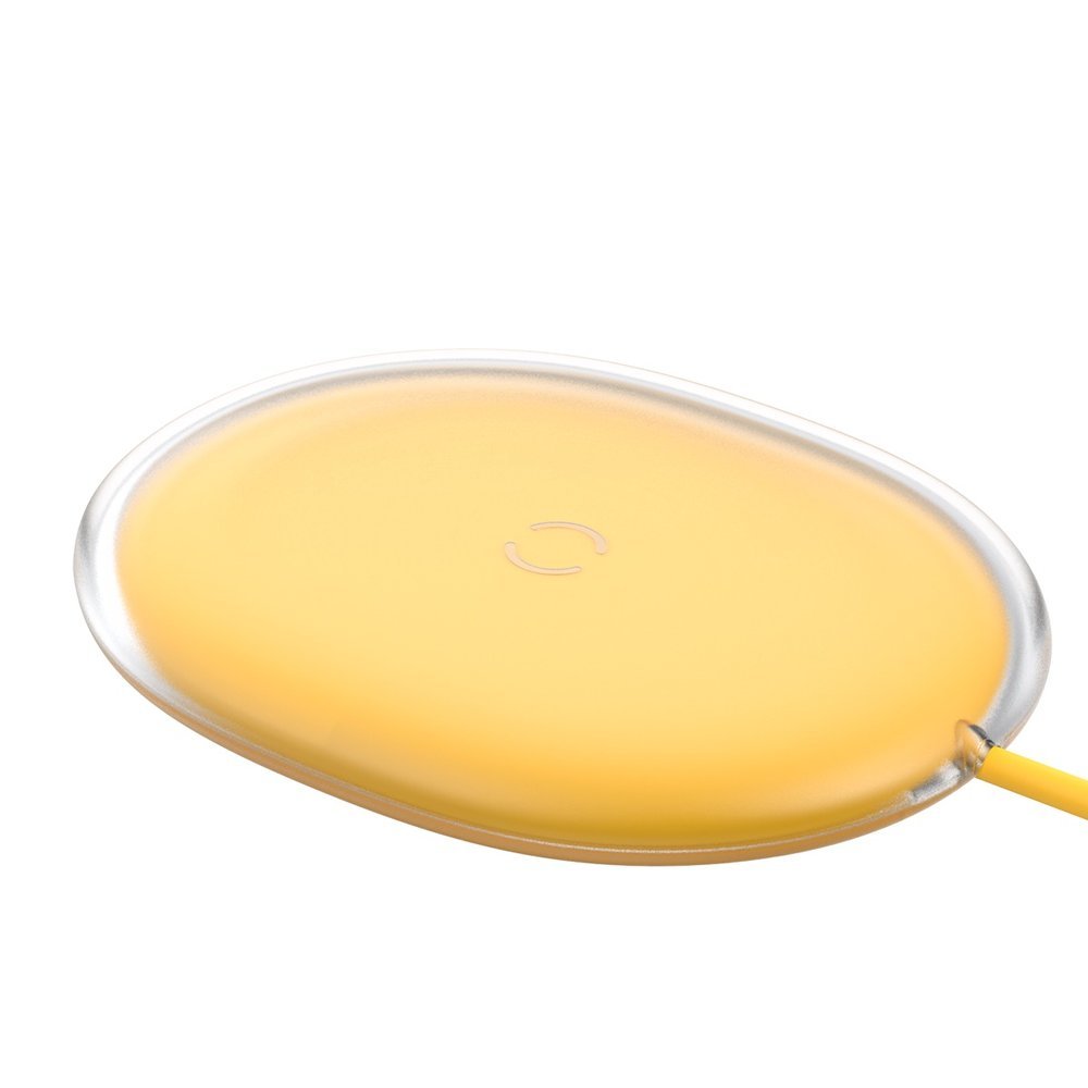 BASEUS Baseus Jelly 15W Qi Trådlös Laddare - Gul