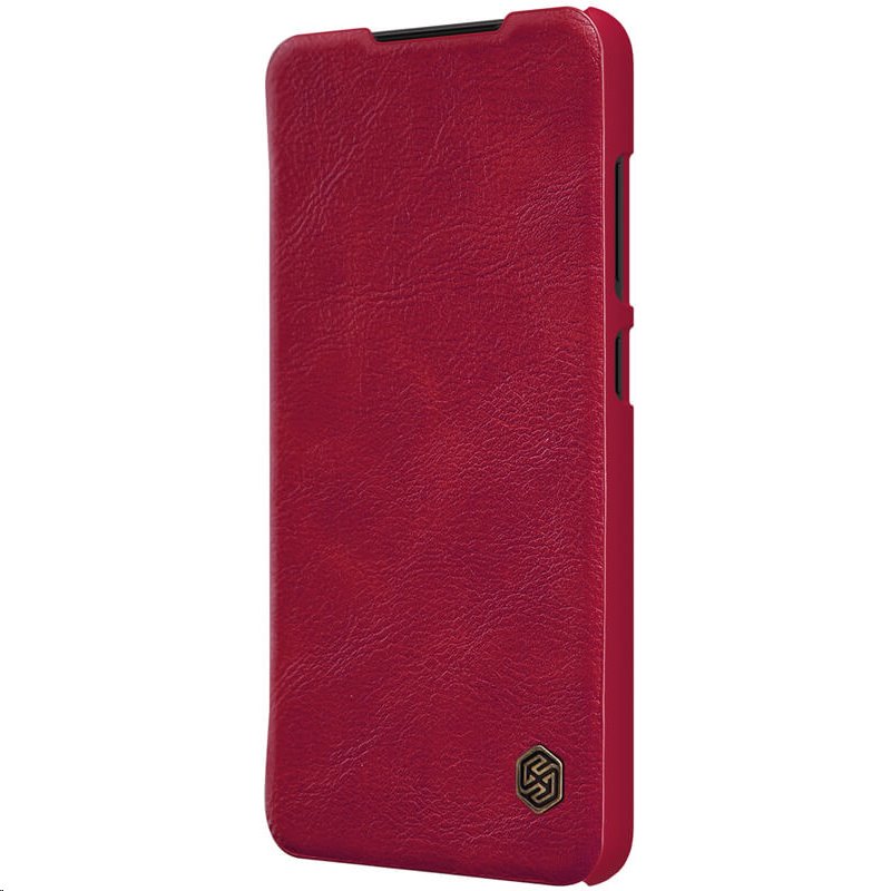 NILLKIN NILLKIN Samsung Galaxy S21 FE Fodral Qin Läder Röd