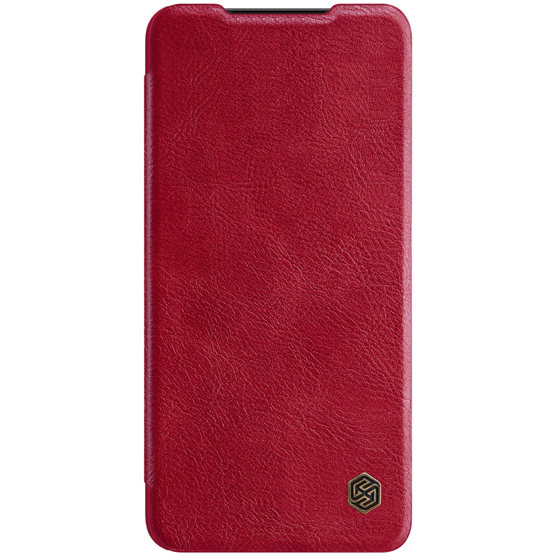 NILLKIN NILLKIN Samsung Galaxy S21 FE Fodral Qin Läder Röd