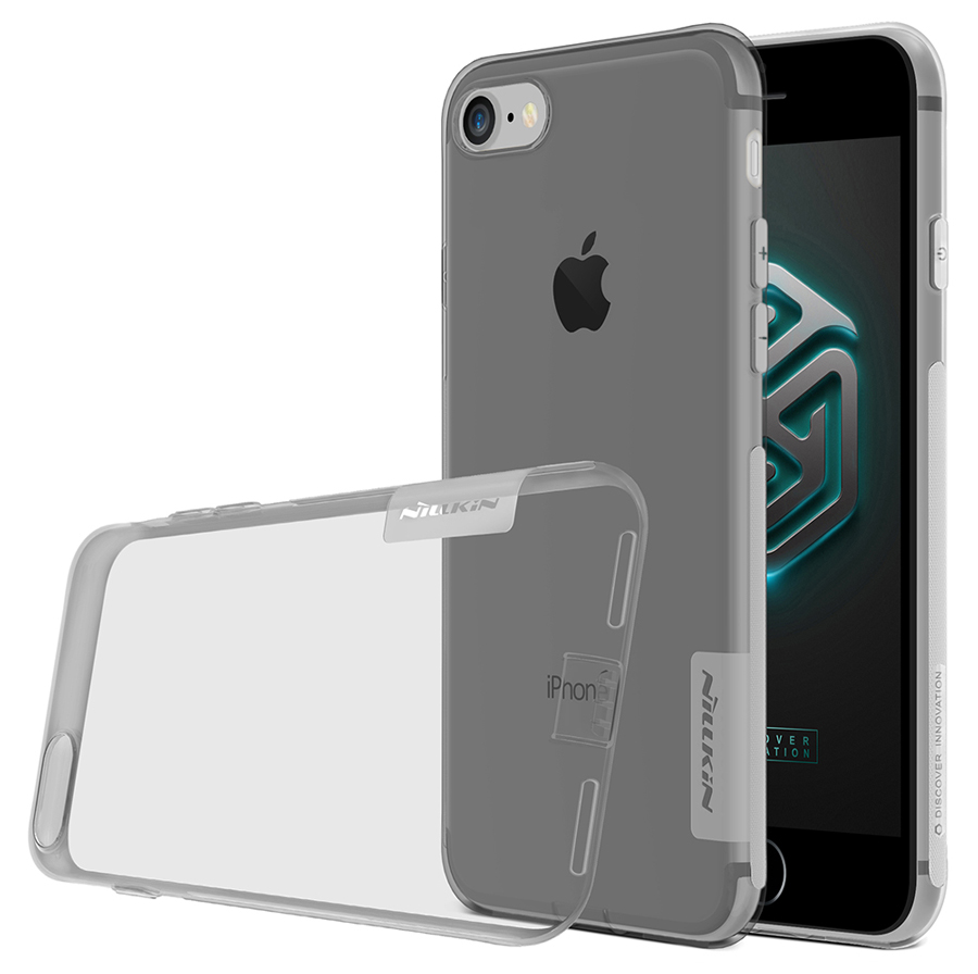 NILLKIN NILLKIN iPhone 7/8/SE Skal Nature TPU Grå