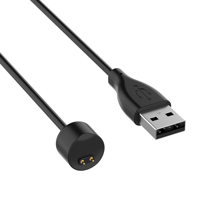 Tactical Tactical USB Laddare 50cm Xiaomi Mi Band 5/6/7 Svart