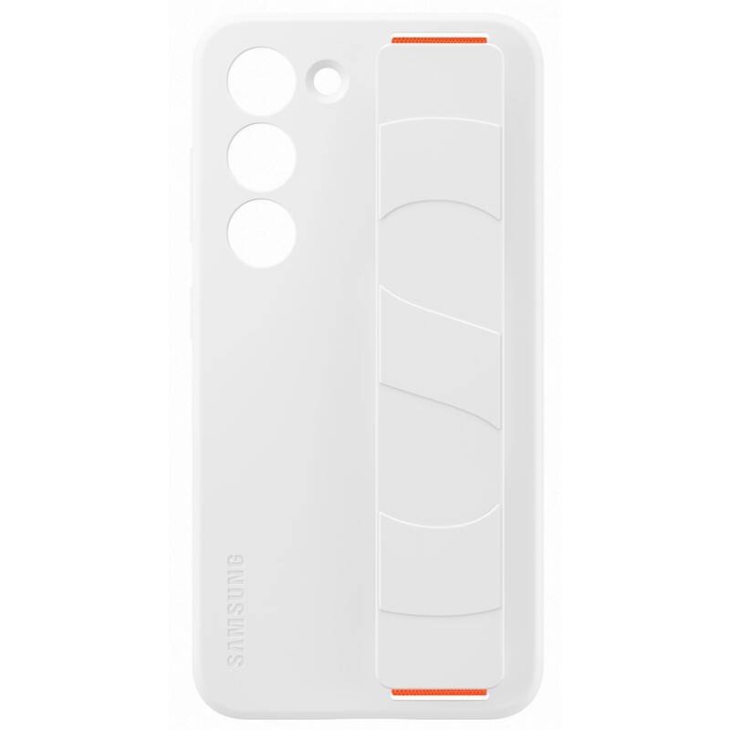 Samsung Samsung Galaxy S23 Skal Silicone with Strap Vit