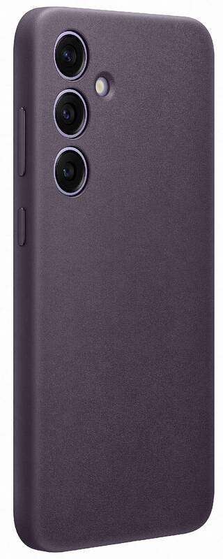 Samsung Samsung Galaxy S24 Plus Skal Vegan Leather Dark Violet