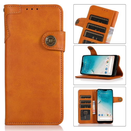 KHAZNEH KHAZNEH Samsung Galaxy S22 Fodral Läder Brun