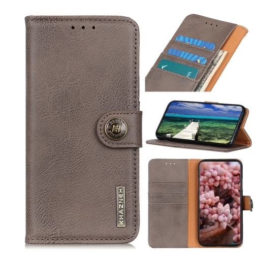 KHAZNEH KHAZNEH Samsung Galaxy S22 Fodral Läder Khaki