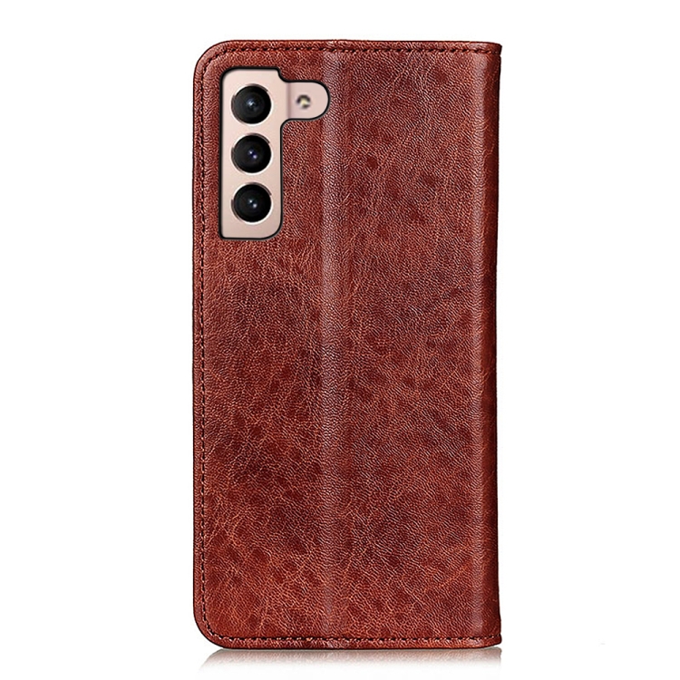  Samsung Galaxy S22 Fodral Crazy Horse Retro Brun