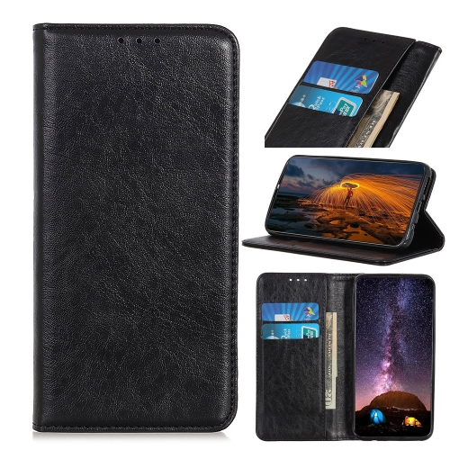  Samsung Galaxy S22 Fodral Crazy Horse Retro Svart