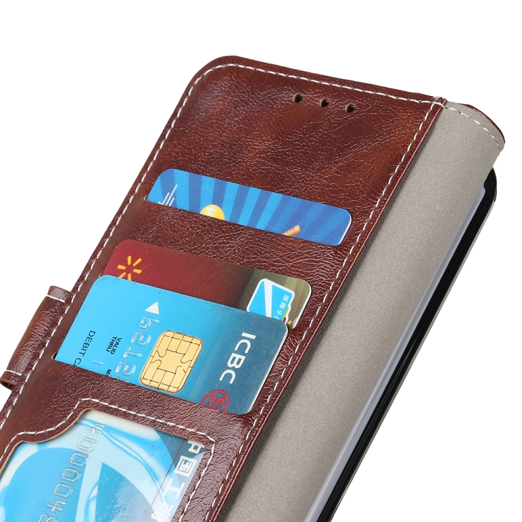  Samsung Galaxy S22 Fodral Retro Crazy Horse Brun